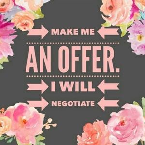 Open to offers & bundles!